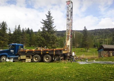 Drilling-in-a-hay-field