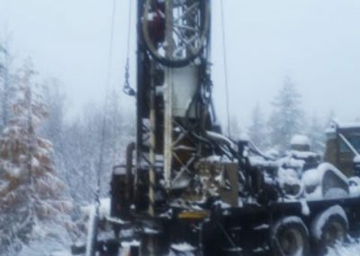 Drilling-in-the-snow