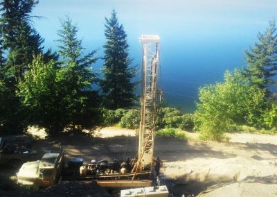 Drilling-over-the-lake